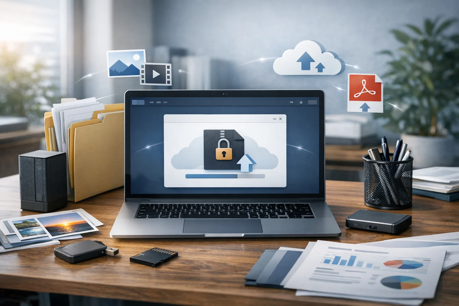 How to Password Protect Archive Files Before Uploading